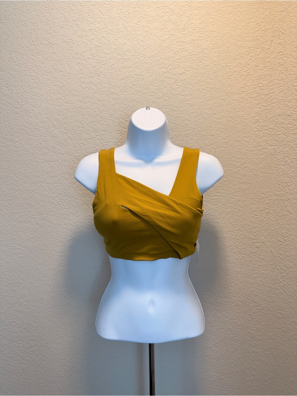 lululemon Nulu Cross-Front Yoga Bra in Auric Gold - Picture 5 of 10